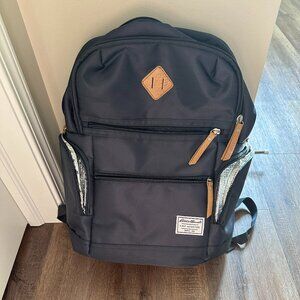 Eddie Bauer Navy Blue Highlands Peak Diaper Bag
